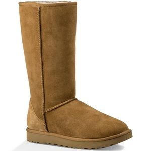 UGG Australia Classic Tall Boots Chestnut Worn 2x